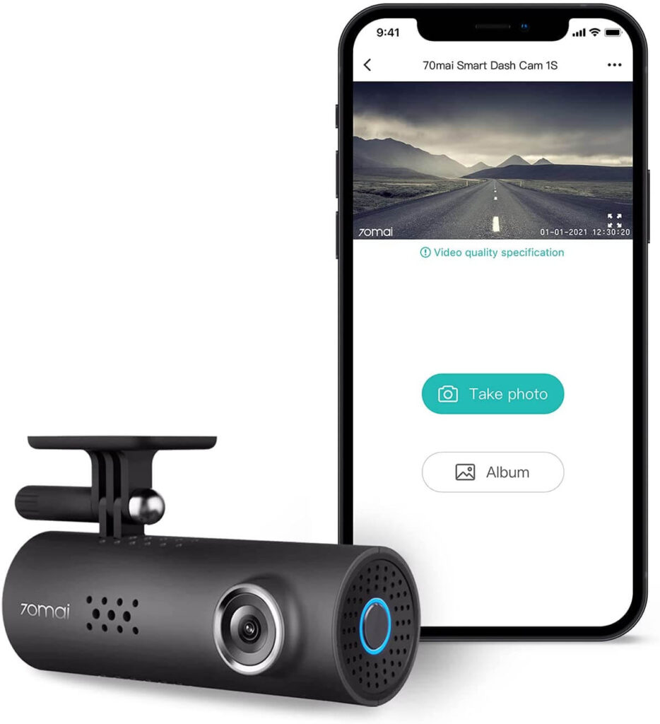 70Mai Smart Dash Camera 1S Singapore