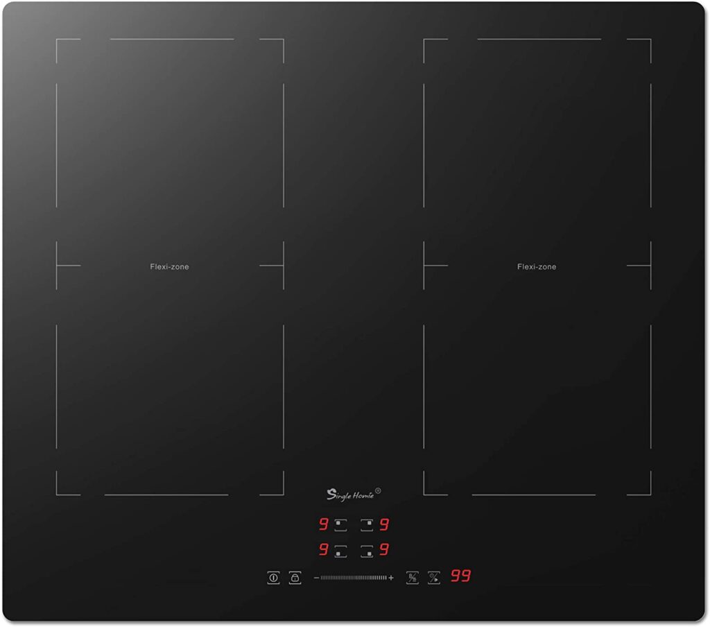 SingleHome 4-Burner Induction Cooktop Singapore