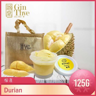 Gin Thye MSW Durian Ice Cream Singapore