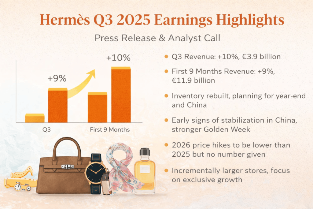 Hermès Q3 2025 Earnings Explained Simply: What Really Matters for Investors