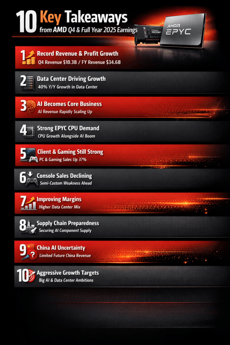 10 Key AMD Earnings Insights From Q4 2025 and FY 2025 Every Investor Should Know