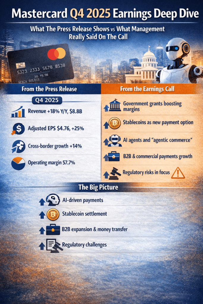 Mastercard Q4 2025 Earnings Deep Dive: Hidden Signals From The Earnings Call Beyond The Press Release