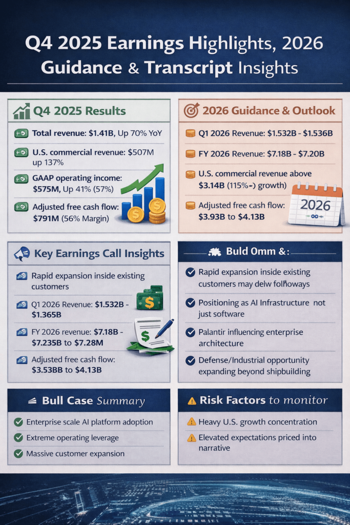 Palantir Q4 2025 Earnings Highlights, 2026 Guidance and Key Insights from Earnings Call Transcript