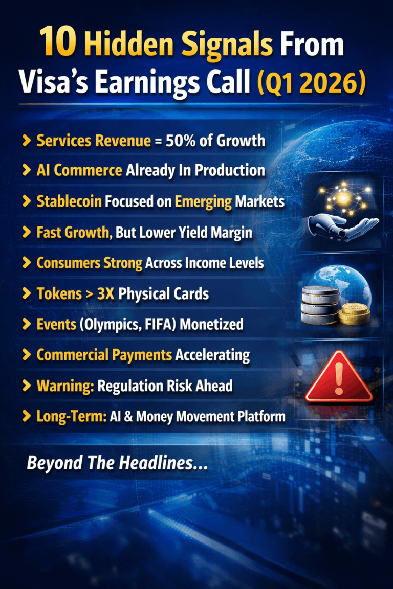 Visa Earnings Call vs Policy Risk Reality: 10 Hidden Signals From Management Commentary (Q1 FY2026)
