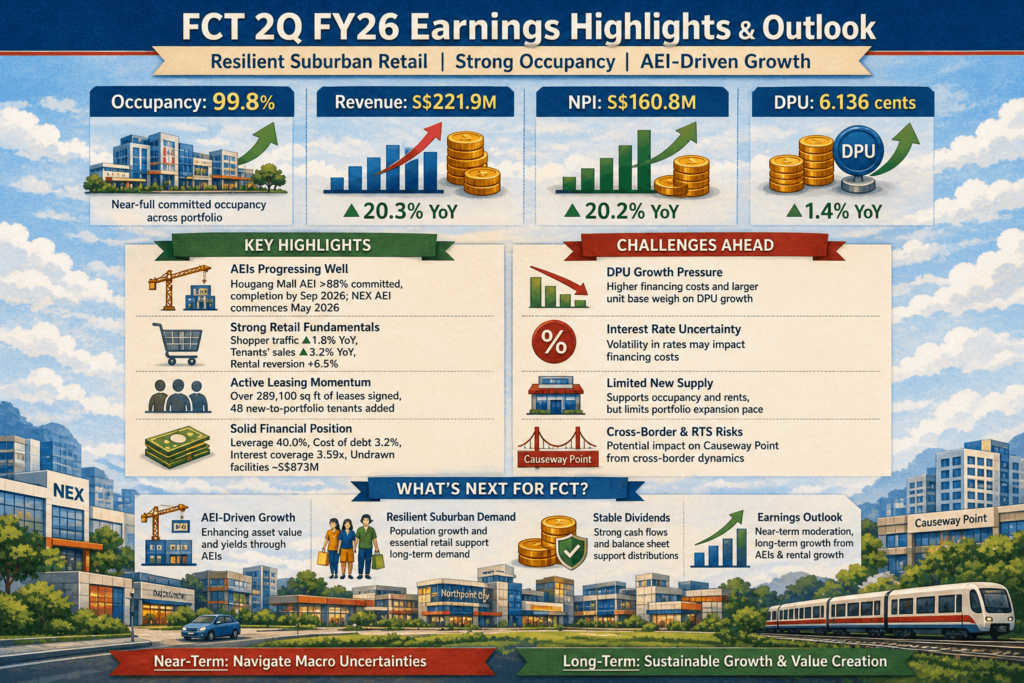 FCT 1H FY2026 Earnings Highlights & Analysis