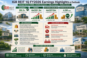 IGB REIT 1Q FY2026 Earnings Highlights & Outlook: Strong Growth from Southkey Acquisition