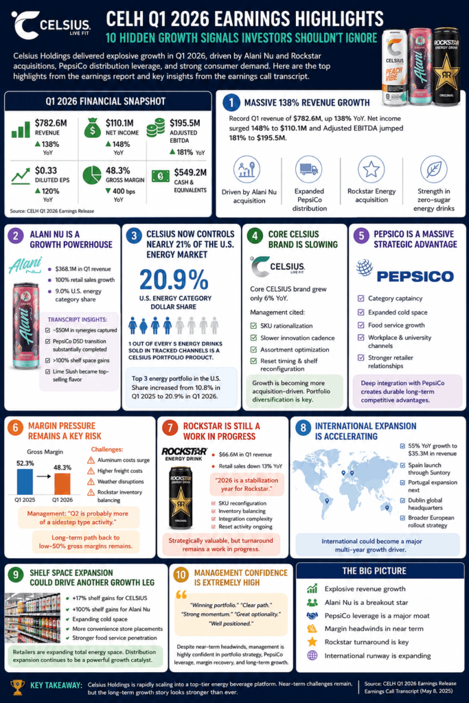 CELH Q1 2026 Earnings Highlights and Hidden Growth Signals