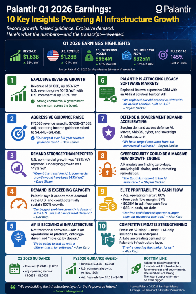 Palantir Q1 2026 Earnings Highlights and AI Growth Analysis